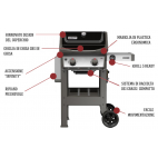 Weber barbecue a gas spirit original E-210 black nero nuovo modello