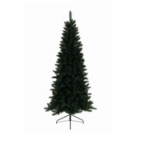 Albero di natale pino Kaemingk lodge slim pine verde...