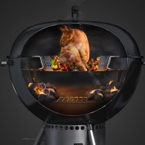 Supporto pollo gourmet per barbecue Weber 8838