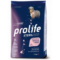 Crocchette per cani Prolife sterilised sensitive...