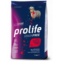 Crocchette per cani Prolife sensitive grain free...