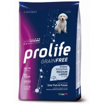 Crocchette per cani Prolife grain free puppy...