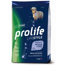 Crocchette per cani Prolife life style mature pesce...