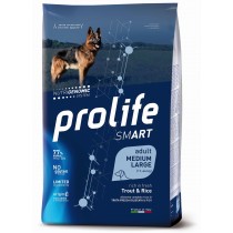 Crocchette per cani Prolife smart trota fresca e...