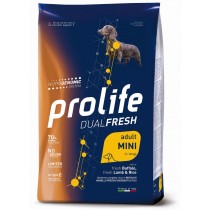 Crocchette per cani Prolife dual fresh bufalo,...