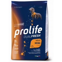 Crocchette per cani Prolife dual fresh tacchino,...