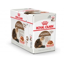Cibo umido per gatti Royal Canin Ageing +12 in salsa 85 g confezione 12 pz.