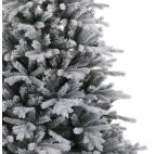 Albero di Natale bianco innevato Kaemingk frosted Vermont spruce 240 cm