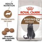 Crocchette per gatti Royal Canin feline sterilised ageing 12+ 400 g