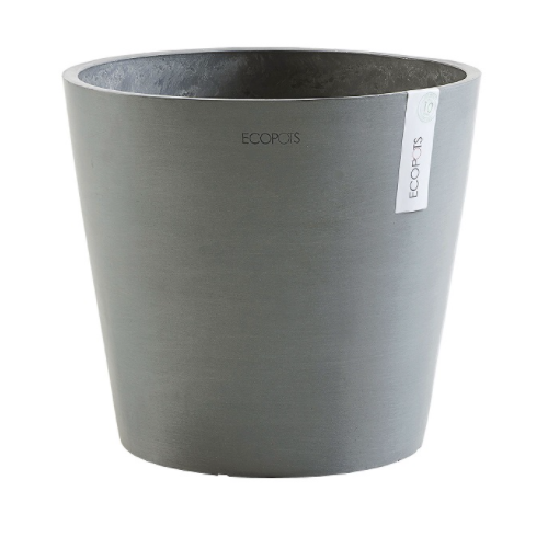 Vaso in plastica riciclata Ecopots Amsterdam 17 cm