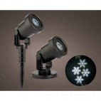 Proiettore fiocchi di neve led Kaemingk per esterno