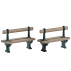 Lemax Double Seated Bench villaggio di Natale