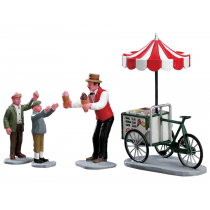 Lemax Gelato car villaggio di Natale set 4 pezzi