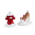 Lemax snow hydrant villaggio di Natale set 2 pezzi