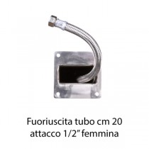 Fontanella da giardino rettangolare 42/ARIQ in acciaio inox