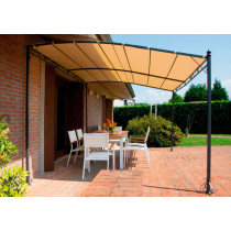 Pergola giardino Greenwood a parete GAZ 361