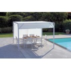 Pergola giardino Greenwood GAZ 508 con tetto scorrevole