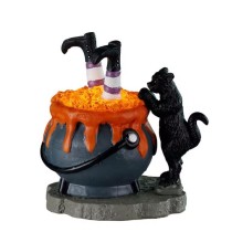 Lemax Halloween Witchy Cauldron