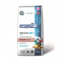 Crocchette per cani Forza 10 medium diet agnello 12 Kg