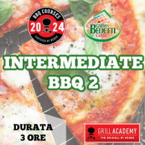 24 Febbraio 2024 - INTERMEDIATE BBQ 2 - corso di barbecue BY WEBER - ore  9,30