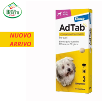 Elanco Adtab Compresse Masticabili Per Cani da 2,5 a...