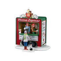 Lemax Villaggio di Natale Cocoa express Set 2 pezzi