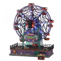 Lemax Halloween Web of Terror Ferris Wheel