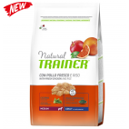 Trainer natural medium pollo, riso e aloe vera 12 Kg (ex formato 12,5 Kg)